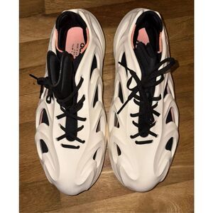 Adidas Mens White Black Originals Adifom Q HQ4322 Running Shoes Size US 12